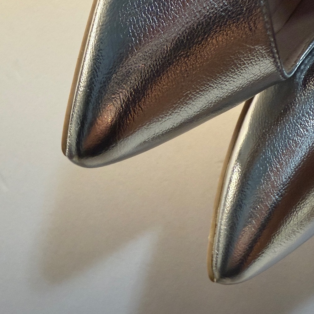 Chinese Laundry Metallic Silver Heels - Picture 14 of 17